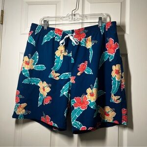 CHUBBIES Floral Print Men's Swim Shorts Size XXL